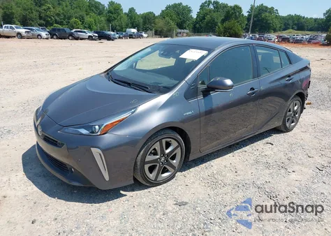 2022 Toyota Prius Xle из США, поврежденный, VIN JTDKAMFU3N3156353